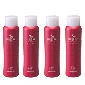 шампунь Natural Cosmetics Mountain Jade Yamasemi 300 мл. Оригинальная наклейка с логотипом включена [Набор 4] +