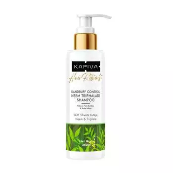 Шампунь от перхоти Ним Трифалади (250 мл), Dandruff Control Neem Triphaladi Shampoo, Kapiva