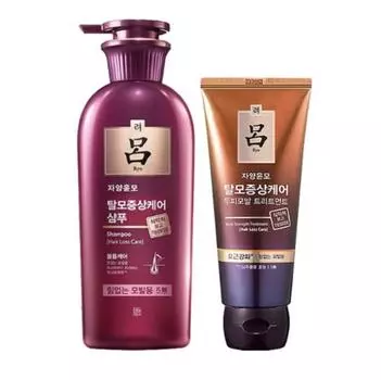 Шампунь от выпадения волос Ryo (для слабых волос) 400 мл + Средство от выпадения волос 200 мл