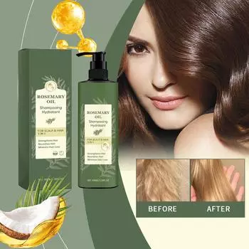 Шампунь, Питательный шампунь, Шампунь для ухода за волосами, Предотвращает появление секущихся кончиков, Сохраняет свежий аромат 100 мл One size зелёный