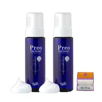 Шампунь Preo Scalp 200 мл x 2 флакона с небольшим подарком [Набор 2]