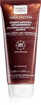 Шампунь против выпадения волос для жирной кожи головы TU прозрачный