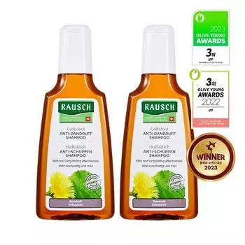 Шампунь Rausch Coltsfoot Anti-Dandruff 200 мл Duo Special Shampoo Duo Planning