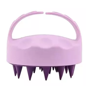 Шампунь Refresh Scalp Shampoo Brush Head Massage Scrub Comb Soft Gel Shampoo Brush One Size