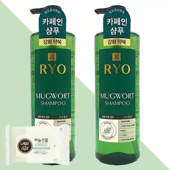 Шампунь Ryo Ganghwa с лекарственной полынью 800 мл x 2, 01 Шампунь Ryo Ganghwa с лекарственной полынью 800 мл x 2