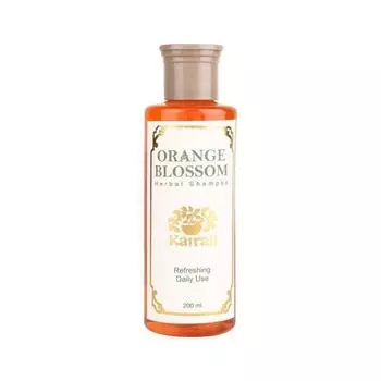 Шампунь с цветком Апельсина (200 мл), Orange Blossom Herbal Shampoo, Kairali 16.359375