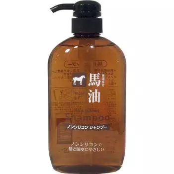 Шампунь с лошадиным маслом 600 мл x 10 [Набор 10] набор, без силикона