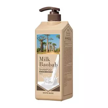 Шампунь с молочным баобабом [Официальный] (Белый мускус, 1000мл)