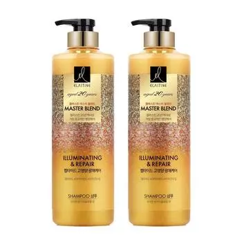 Шампунь с высоким содержанием питательных веществ Elastin Master Blend Peptide, аромат белых цветов, 770 мл, 2 шт.