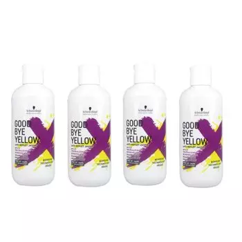 Шампунь Schwarzkopf Goodbye Yellow Color 310 г [Набор 4]