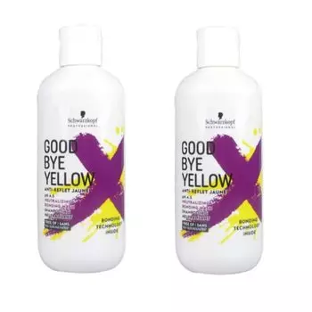 Шампунь Schwarzkopf Goodbye Yellow Color 310 г [Набор 2]