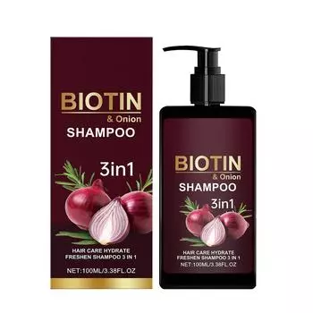 Шампунь Стимулирует Рост Волос, Улучшает Выпадение и Истончение Волос, и Увлажняет и Очищает Кожу Головы, 100 мл One Size белый