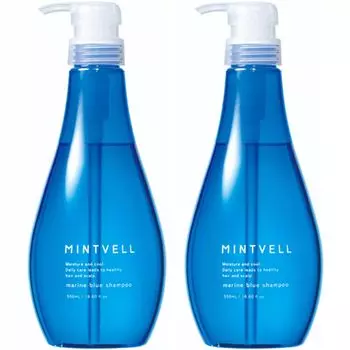шампунь Suncall Mint Bell Marine Blue 550 мл 2023 г., обновляющий продукт [набор 2]
