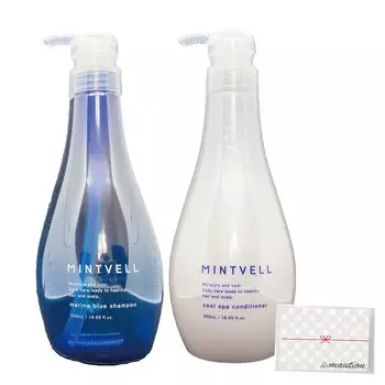 Шампунь Suncall Mintbell Marine Blue 550 мл В комплект входит кондиционер Suncall Mintbell Cool Spa 550 мл [Продукт для обновления] + +