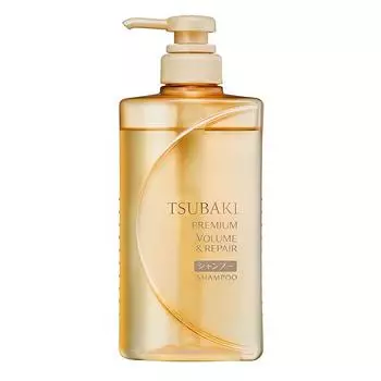 Шампунь Tsubaki Premium Volume & Repair с цветочно-фруктовым ароматом, 490 мл, 1 шт.