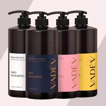 Шампунь Vadiv Mildly Adic 1000 мл Натуральный шампунь большой емкости с приятным ароматом, 1 шт.. Шампунь Vadib Mildly Adic 1000 мл, 1 шт., 1 л