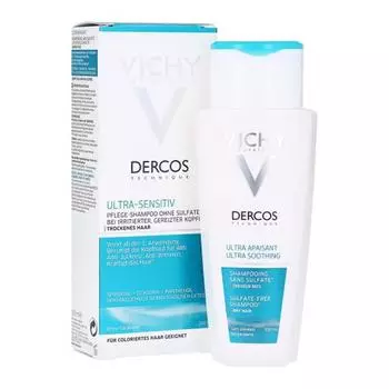 Шампунь Vichy Delcos Ultra Sensitive для сухой кожи 200 мл