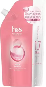 Шампунь восстанавливающий сменный блок 550 мл, очень большой H&S