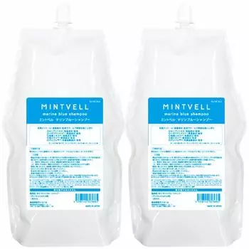шампуня Suncall Mint Bell Marine Blue 1800 мл, сменный блок [набор 2]