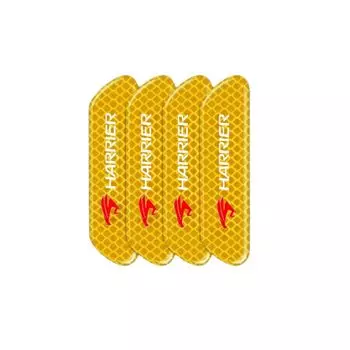 (SHAN) General Purpose Car Reflective Stickers, Open Collision Prevention Warning Stickers, Car Door Reflective Harrier