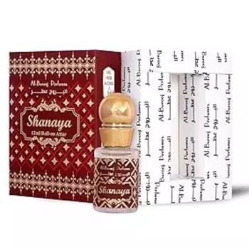 Shanaya Роскошный унисекс 100% безалкогольный стойкий аттарный парфюм (12 мл) Цветочный Аттар (Мускус, амбра, цитрусовые, древесные, розовые, пряные) 12 ml