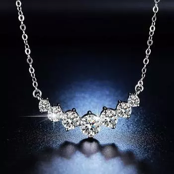 Shang Fashion Seven Star ожерелье женское прямое рядное кулон ключичная цепочка ювелирные изделия