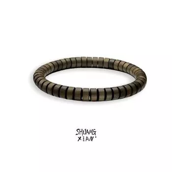 Shangxian Sxian Bai Jingting Same Gloomy Sandal Tablets Bracelet Gift Qixi Gift Accessories Seiko thin cut gloomy tablet ring 7mm