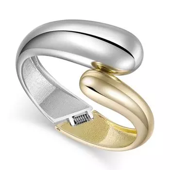 SHANGZHIHUA Европейский и Американский тренд Новый металлический геометрический дизайн Открытый браслет для женщин Модные аксессуары для ювелирных изделий