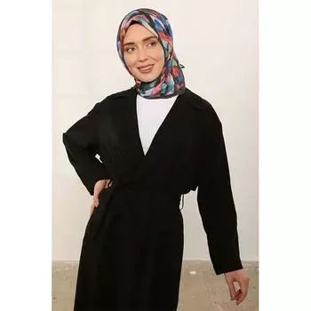 ShantuQ Color Transition Pattern Мягкий шарф Черный/Зеленый