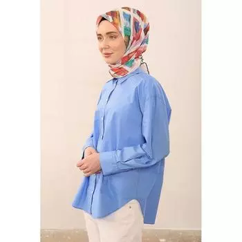 ShantuQ Color Transition Pattern Мягкий шарф Экрю/пудра