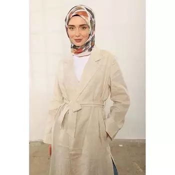 ShantuQ Color Transition Pattern Мягкий шарф Экрю/таба