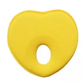 Shape Heart Baby Pillow Toddler Sleep Anti Roll Cushion Flat Head Protection