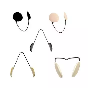 Shaped Chest Sticker Silicone Solid Nipple Sticker Silicorne Shaped Chest Sticker One Size