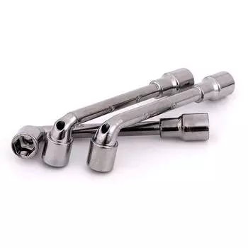 Shaped Outer L Hexagonal Wrench Nut Driver 624mm Dual Ends 19 Size Option 9mm
