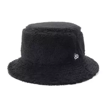 Шапка Bakeha Mink Fleece Boa Black BUCKET01 MINK FLEECE SOLID BLK [New Era] S/M