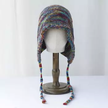 Шапка-балаклава 2024 года, мужские зимние шапки, женские задние вилочные бейсболки, забавные зимние меховые бомберы, плюшевые шапки, мягкая теплая толстая 56-58CM