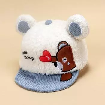 Шапка Bevenys Infant Heart Bear из пенопласта, корейские детские товары