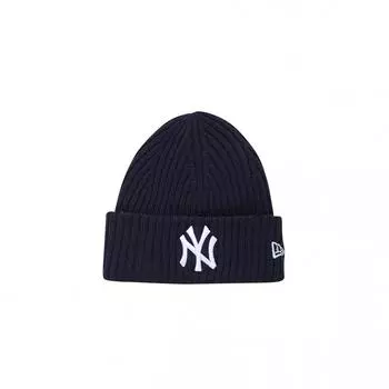 Newera Mlb Knit Rib La Dodgers Cuff Beanie Navy 12866292 FREE999