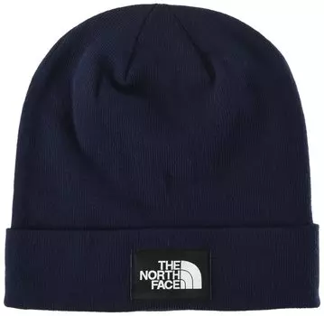 Шапка-бини North Beanie Dock Worker из переработанной ткани NF0A3FNT 8K2 Summit Navy Free Size [The Face] [Предмет]