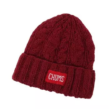 Шапка для холодной погоды Nepal Knit Watch бордового цвета [Chums]