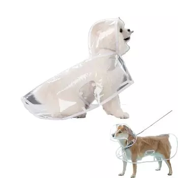 Шапка для собак Peukialt Dog Pet Hat Small Medium Large Водопрозрачная синтетическая ветрозащитная и холодная Легко надевать и снимать 2XL в дождевике, дождевике,