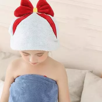 Шапка для сушки волос, модная мягкая текстура, изысканное качество изготовления, сушилка для непослушных коров, детей, товары для дома жёлтый