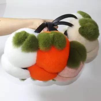 Шапка для ушей из натурального меха, зимние женские теплые наушники из натурального меха кролика рекс, женские модные пушистые помпоны, наушники из натурального меха кролика рекс