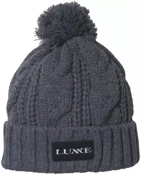 Шапка Gamakatsu Low Gauge Knit, серая LE9011#2 серый