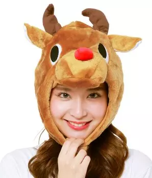 Шапка кигуруми SAZAC с изображением оленя