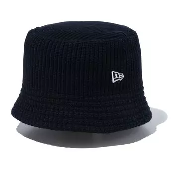 Шапка KNIT BUCKET BASIC BLK CRM Шапка [New Era]