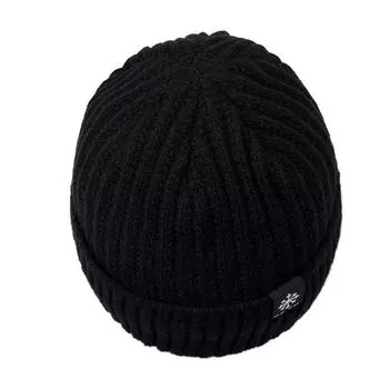 Шапка мужская зимняя новая теплая хлопковая шапка с защитой от ушей для велоспорта, утолщенная, устойчивая к холоду шерстяная вязаная шапка Adjustable серый