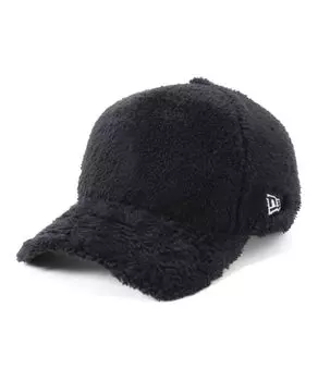 Шапка Норка флис Боа черный БЕСПЛАТНО 940AFVS Норка флис однотонный черный [New Era] 9FORTY-A чёрный