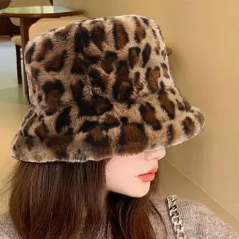 Шапка рыбака из однотонной овечьей шерсти, женская зимняя двухсторонняя шапка-ведро, универсальная, подчеркивающая лицо, маленькая, утолщенная, теплая, плюшевая шапка One Size