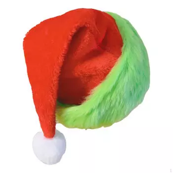 Шапка Санта-Клауса Головной убор Наряд для рождественского представления на сцене Год